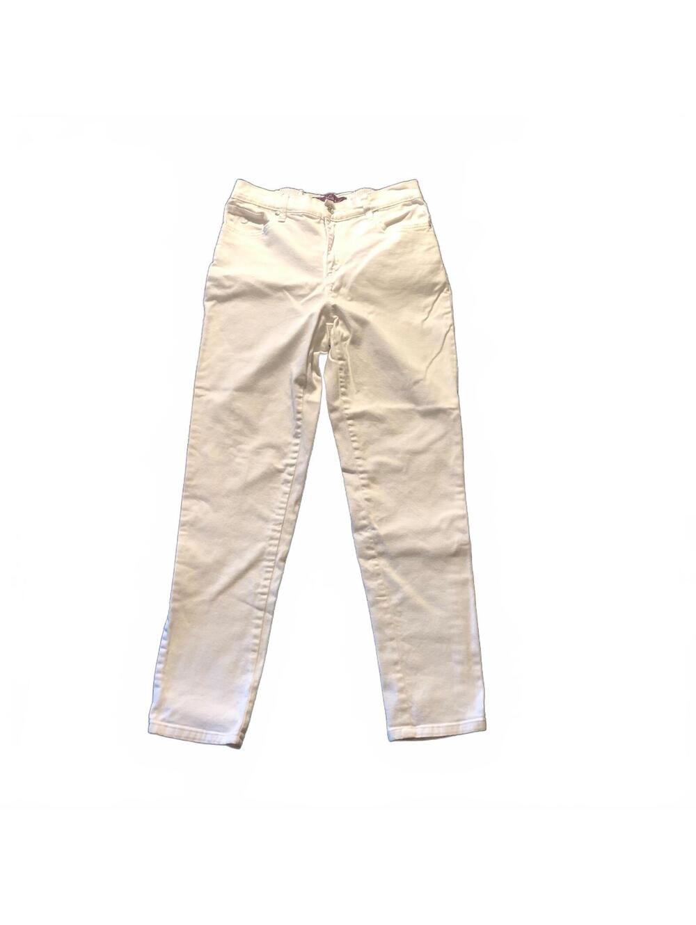 Gloria Vanderbilt Amanda White Jeans Size 6